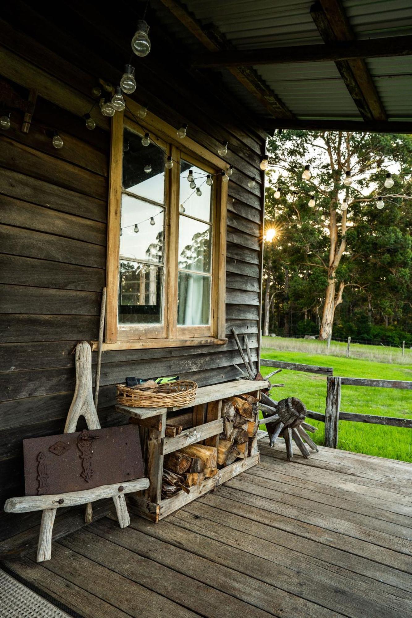 Cosy Farmstay: Green Cabin At Whispering Woods Beedelup Buitenkant foto