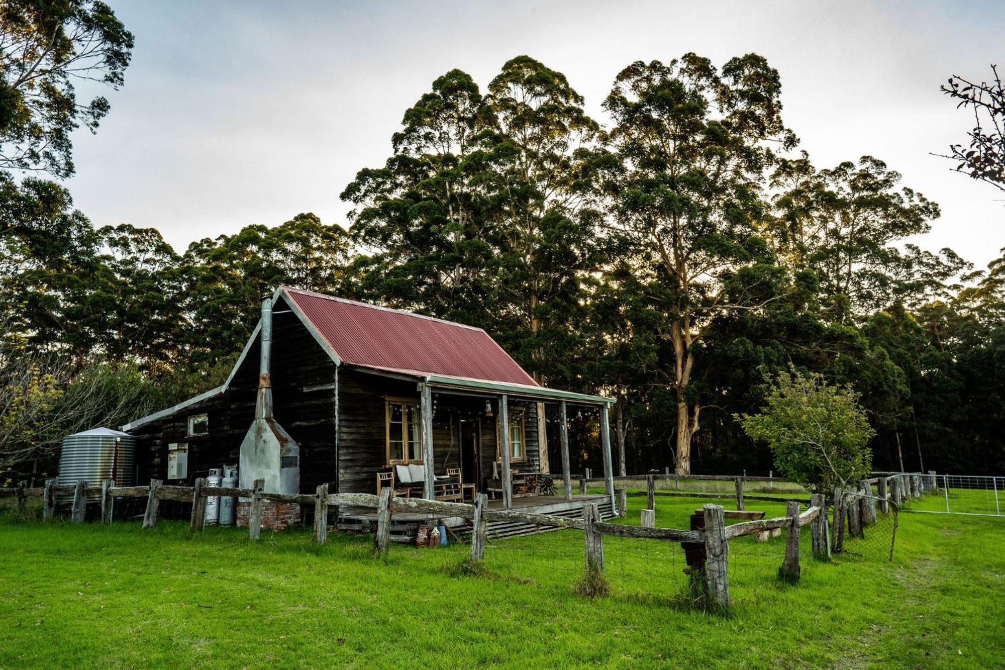 Cosy Farmstay: Green Cabin At Whispering Woods Beedelup Buitenkant foto
